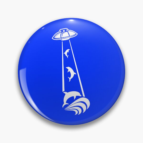 Item preview, UFO Dolphin Abduction designed and sold by roswellboutique.