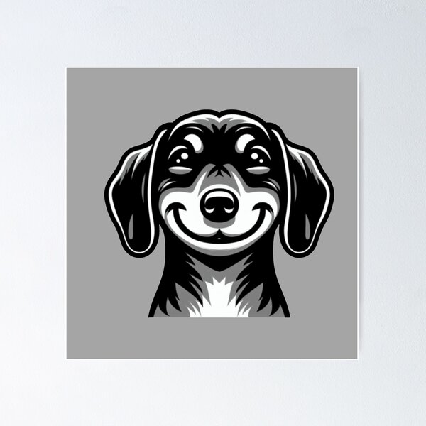 Item preview, Happy Dachshund  designed and sold by JaMuarDiVine.