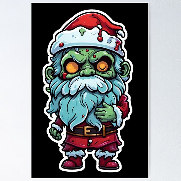 Item preview, Copy of ZOMBIE_SANTA_V2 designed and sold by MUSTARD-SAMURAI.
