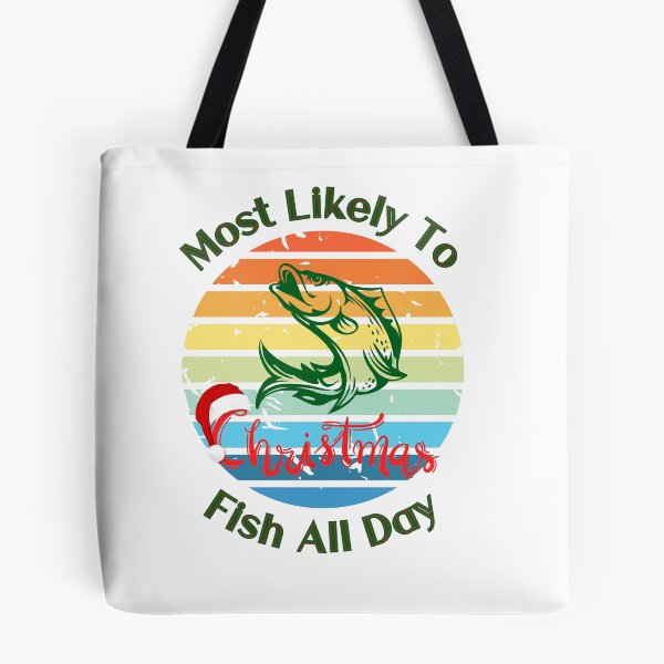 Item preview, Most likely to christmas fish all day designed and sold by ArtFeverShop.