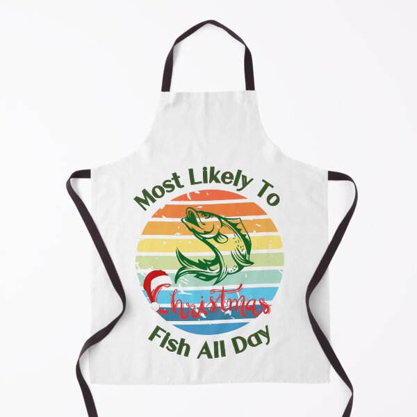 Item preview, Most likely to christmas fish all day designed and sold by ArtFeverShop.