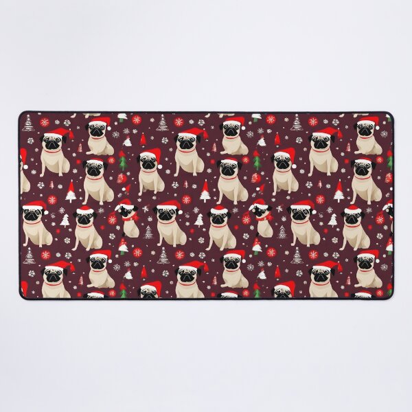 Item preview, Christmas Dogs Like Santa Pattern  designed and sold by JurenArt.