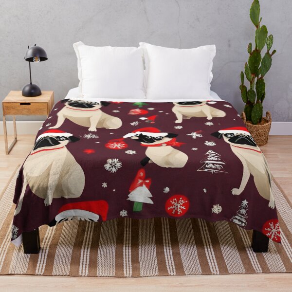 Item preview, Christmas Dogs Like Santa Pattern  designed and sold by JurenArt.