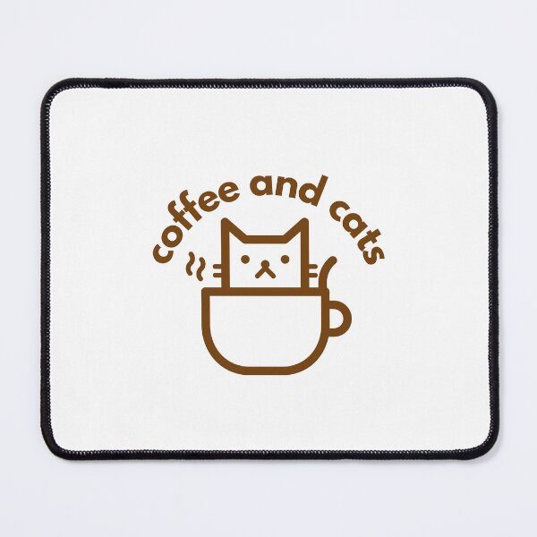 Item preview, Coffee and Cats designed and sold by Rukyta.