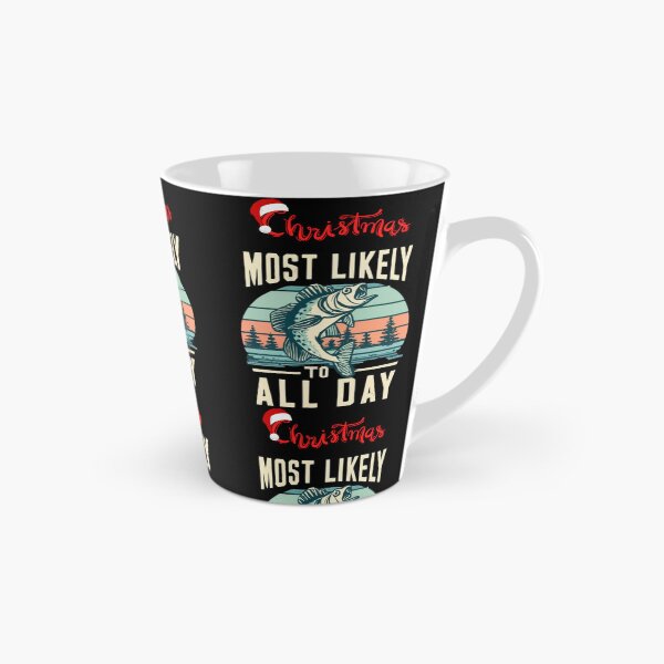 Item preview,  Most likely to christmas fish all day designed and sold by ArtFeverShop.