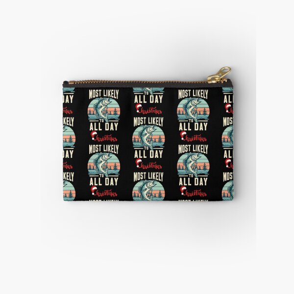Item preview,  Most likely to christmas fish all day designed and sold by ArtFeverShop.