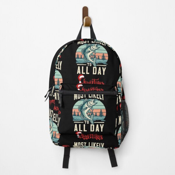 Item preview,  Most likely to christmas fish all day designed and sold by ArtFeverShop.