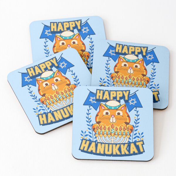 Item preview, Meowzel Tov, Happy Hanukkat! designed and sold by Give Me that Pencil.