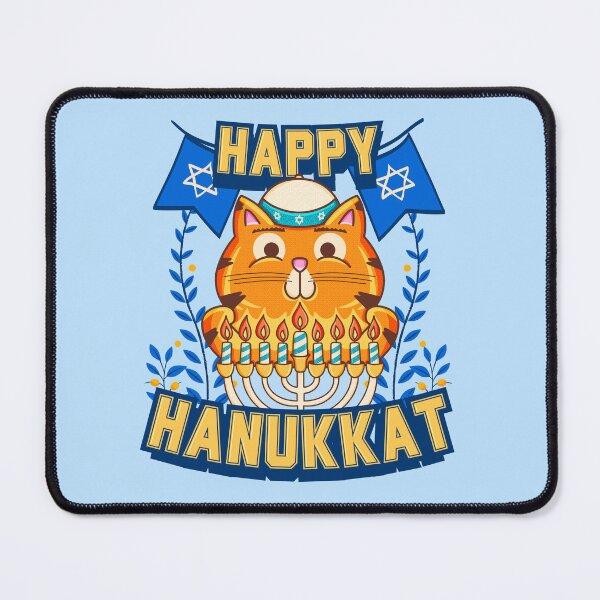 Item preview, Meowzel Tov, Happy Hanukkat! designed and sold by Give Me that Pencil.