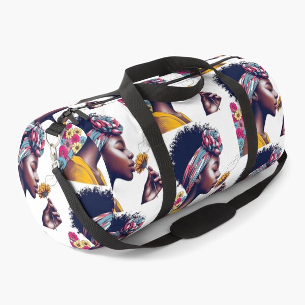 Item preview, A girl smelling the scent of flowers. designed and sold by growing-mom.