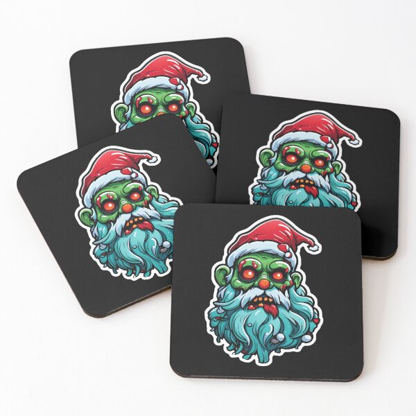 Item preview, ZOMBIE_SANTA_HEAD designed and sold by MUSTARD-SAMURAI.