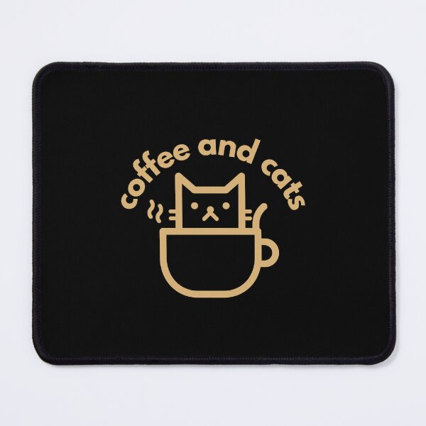 Item preview, Coffee and Cats designed and sold by Rukyta.