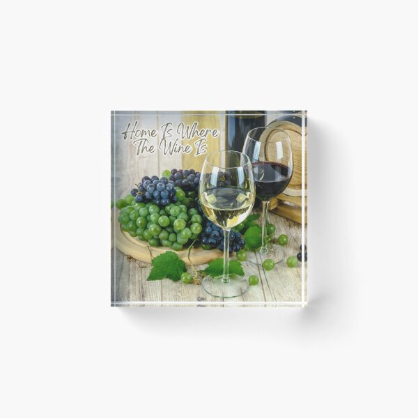 Item preview, Home Is Where The Wine Is designed and sold by TidyKitchenInc.