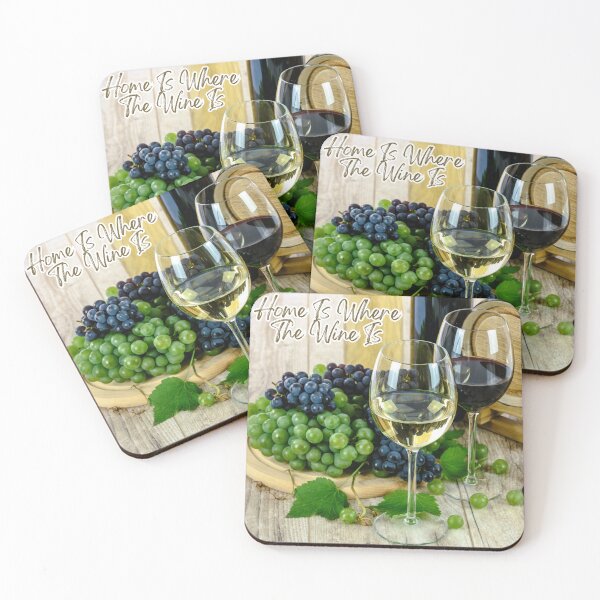 Item preview, Home Is Where The Wine Is designed and sold by TidyKitchenInc.