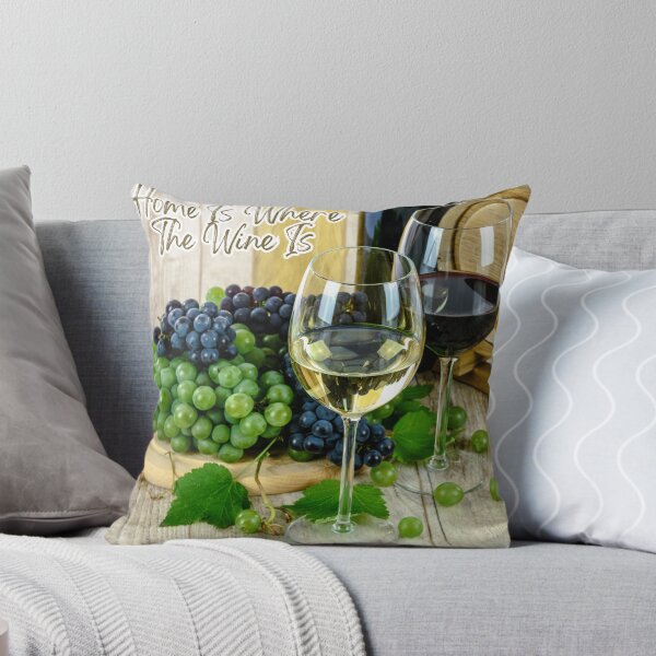 Item preview, Home Is Where The Wine Is designed and sold by TidyKitchenInc.