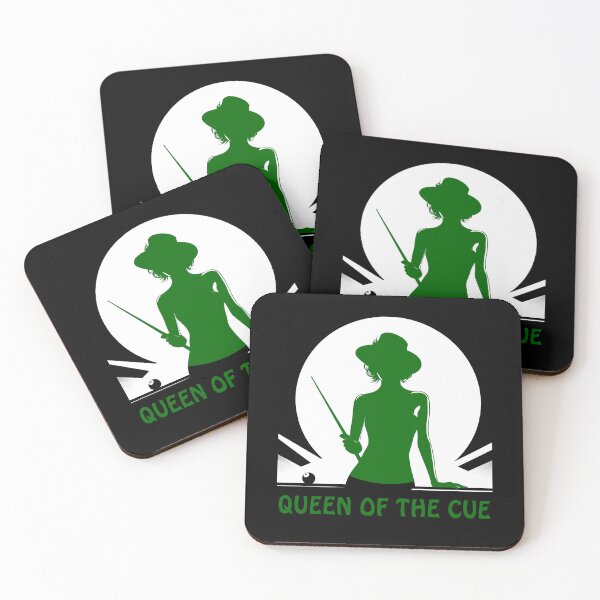 Item preview, Pool Billiards - the attractive queen of the cue. Perfect for all billiards players and enthusiasts. designed and sold by posterflunz.