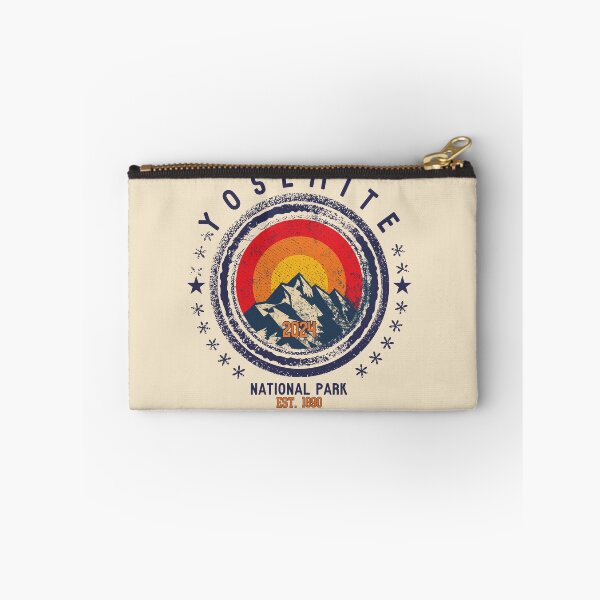 Item preview, Yosemite National Park Vintage Design Sierra Nevada California designed and sold by WanderQuestCo.