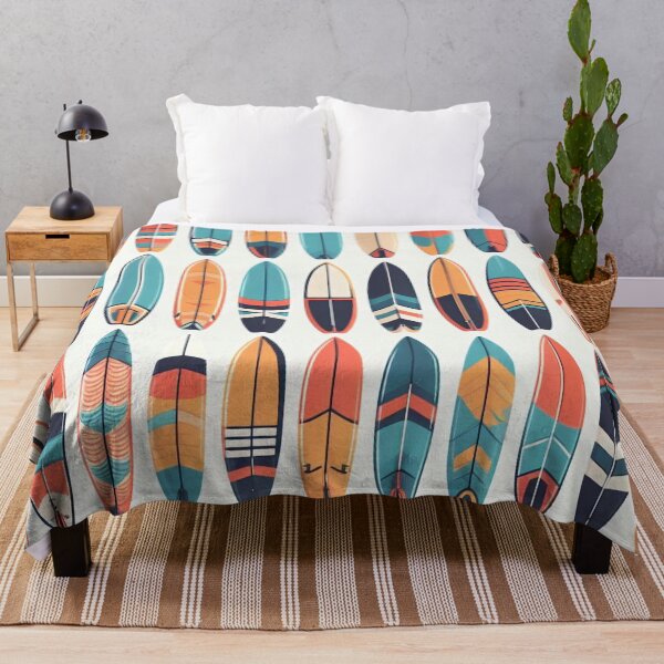 Item preview, Surfboard Pattern designed and sold by ArtFactoryAI.
