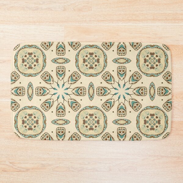 Item preview, Boho, Beige And Teal Artistry designed and sold by MischiefParlor.