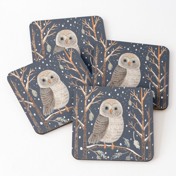 Item preview, Snow Owl designed and sold by GirlGlowGraphic.