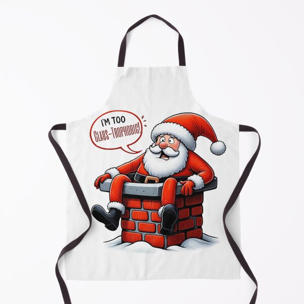 Item preview, Claus-trophobic Santa Chimney Dilemma designed and sold by Justin Haas.