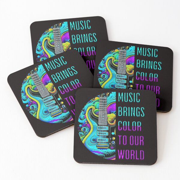 Item preview, Music Brings Color to Our World designed and sold by TempoTees.