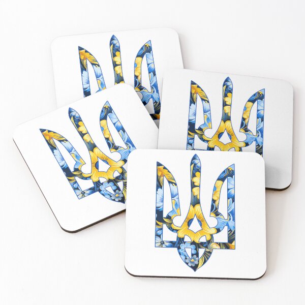 Item preview, Ukrainian Pride - The Iconic Ukrainian Coat of Arms - Trident (Tryzub) designed and sold by OptimaArt.