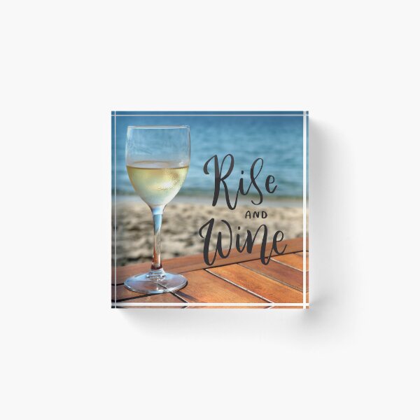Item preview, Rise and Wine designed and sold by TidyKitchenInc.