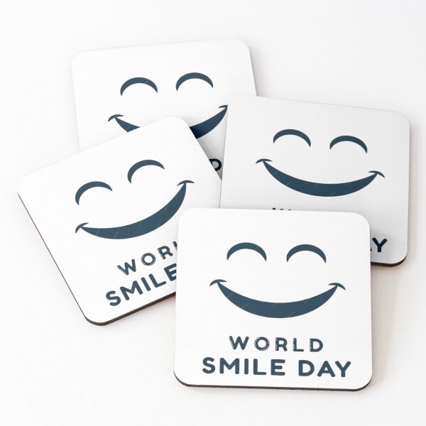 Item preview, world smile day t-shirts designed and sold by BLACK DESIGNER⭐⭐⭐⭐⭐.