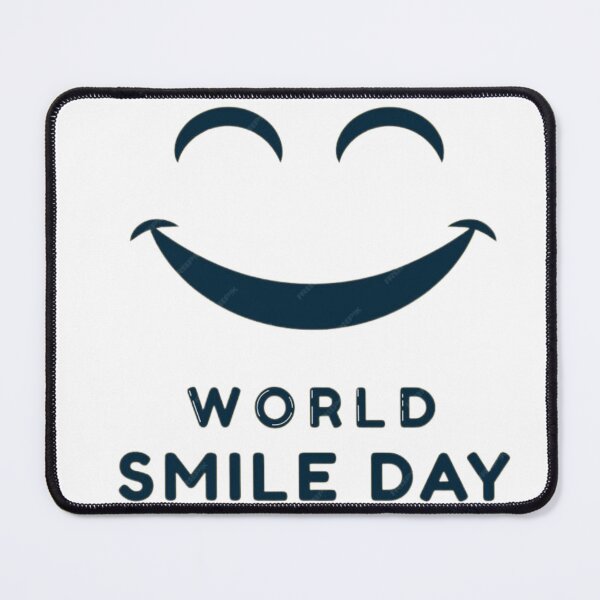 Item preview, world smile day t-shirts designed and sold by BLACK DESIGNER⭐⭐⭐⭐⭐.