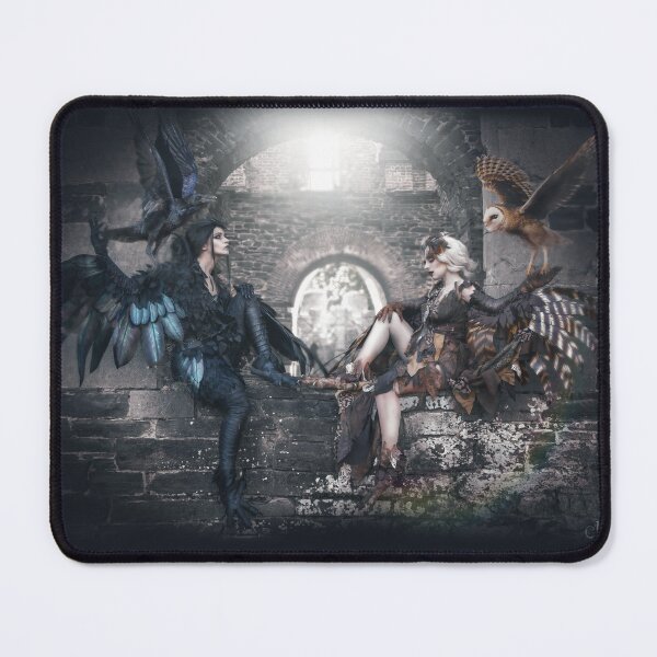 Item preview, Raven and Owl - Wings of Heart and Soul designed and sold by Elsterart.