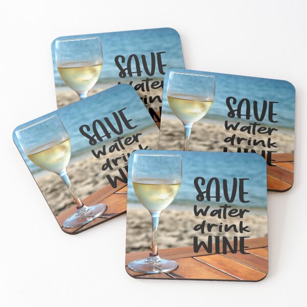 Item preview, Save Water Drink Wine designed and sold by TidyKitchenInc.