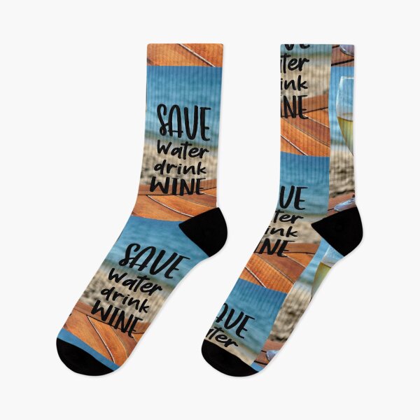 Item preview, Save Water Drink Wine designed and sold by TidyKitchenInc.