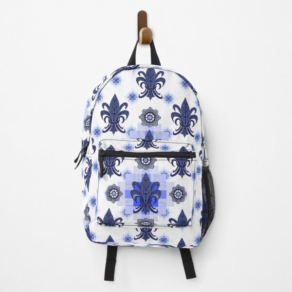Item preview, French cottage blue large designed and sold by SamohtCreates.