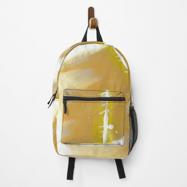 Item preview, "Already Just Getting By" - Abstract Gold Yellow White designed and sold by pngrktes-art.