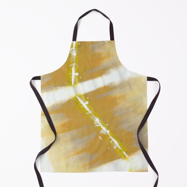 Item preview, "Already Just Getting By" - Abstract Gold Yellow White designed and sold by pngrktes-art.