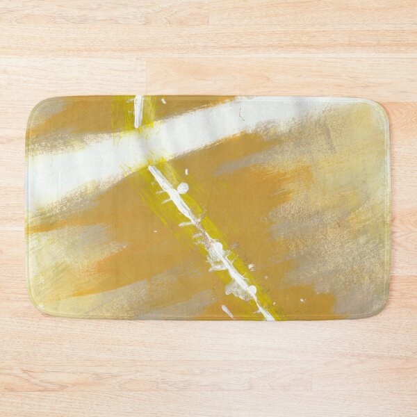 Item preview, "Already Just Getting By" - Abstract Gold Yellow White designed and sold by pngrktes-art.