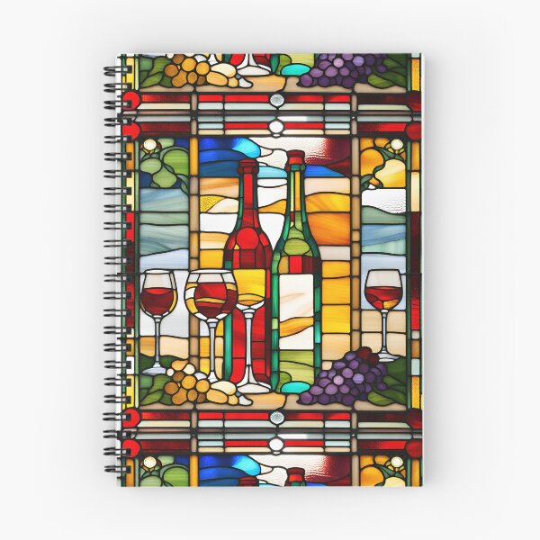 Item preview, Wine Stained Glass  designed and sold by TidyKitchenInc.