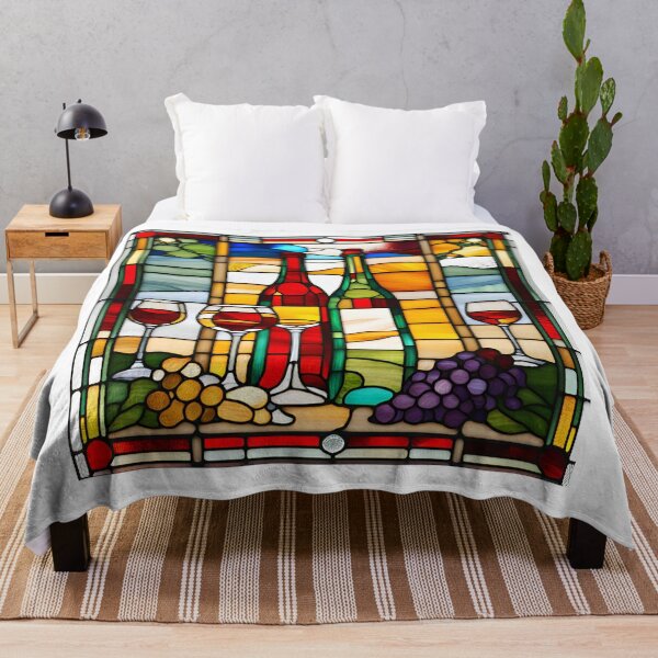 Item preview, Wine Stained Glass designed and sold by TidyKitchenInc.