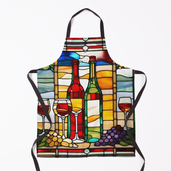 Item preview, Wine Stained Glass  designed and sold by TidyKitchenInc.