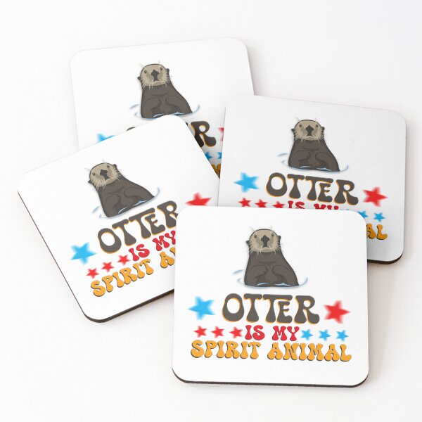 Item preview, Cute Otter Is My Spirit Nonsense Animal Lover Funny Fish Otterly Quote Kawaii  designed and sold by DjenShop.