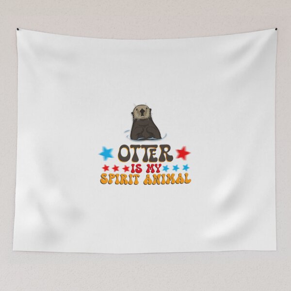 Item preview, Cute Otter Is My Spirit Nonsense Animal Lover Funny Fish Otterly Quote Kawaii  designed and sold by DjenShop.