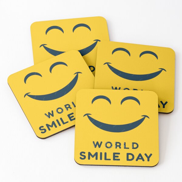 Item preview, world smile day t-shirts designed and sold by BLACK DESIGNER⭐⭐⭐⭐⭐.