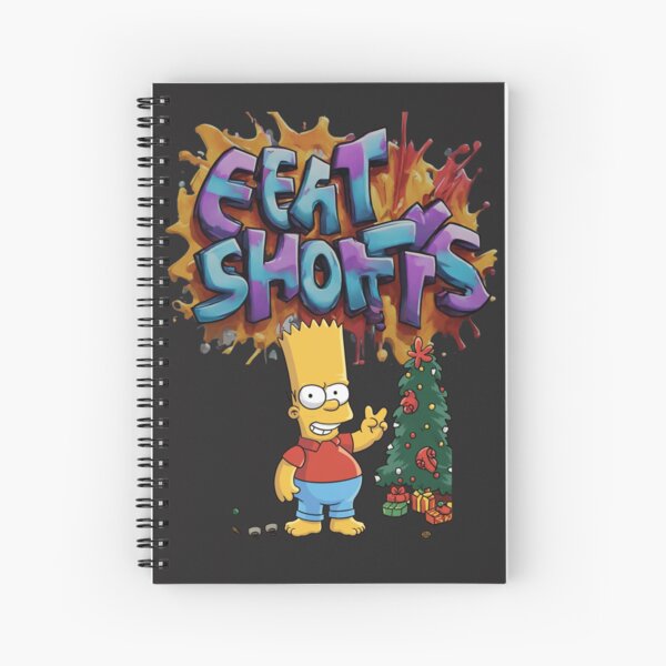 Bart Simpsons S.A.D. Spiral Notebook by tugfnaam