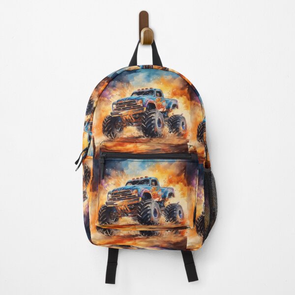 Item preview, Blue Monster Truck Watercolor designed and sold by Samuelsboro.