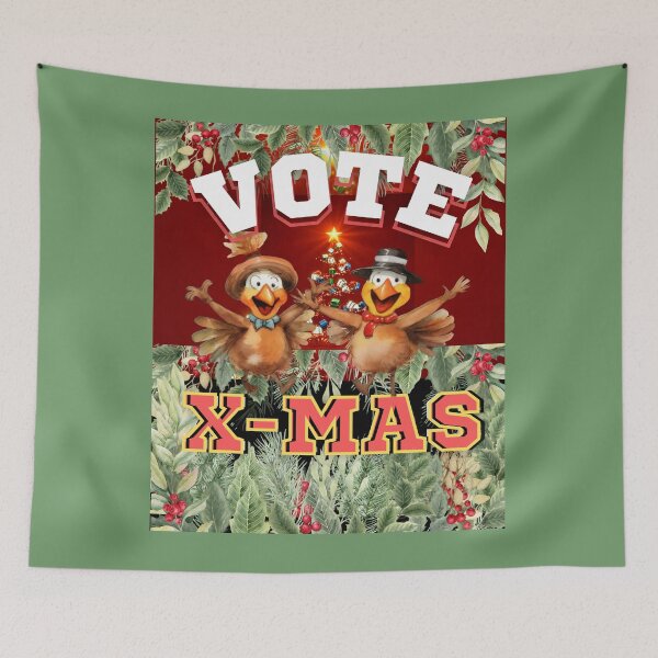 Item preview, Turkey Voting For Christmas  designed and sold by Flirt-Teez.