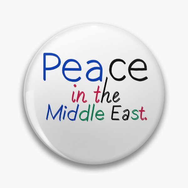 Item preview, Peace in the Middle East designed and sold by angrystickergal.