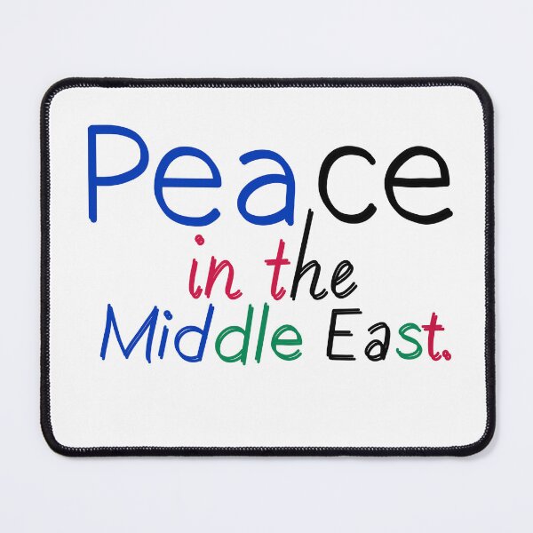 Item preview, Peace in the Middle East designed and sold by angrystickergal.