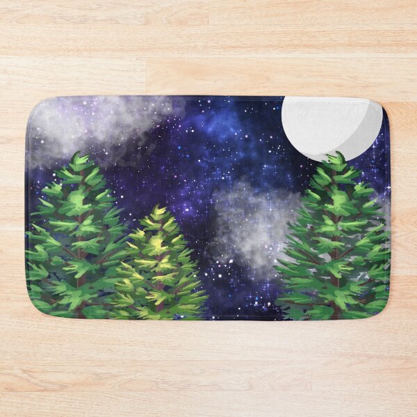 Item preview, Nighttime Woodlands designed and sold by Noobles-Sh0p.
