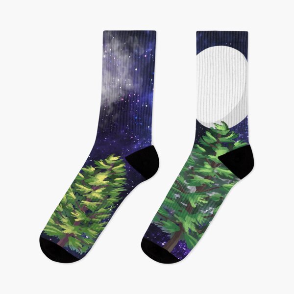 Item preview, Nighttime Woodlands designed and sold by Noobles-Sh0p.